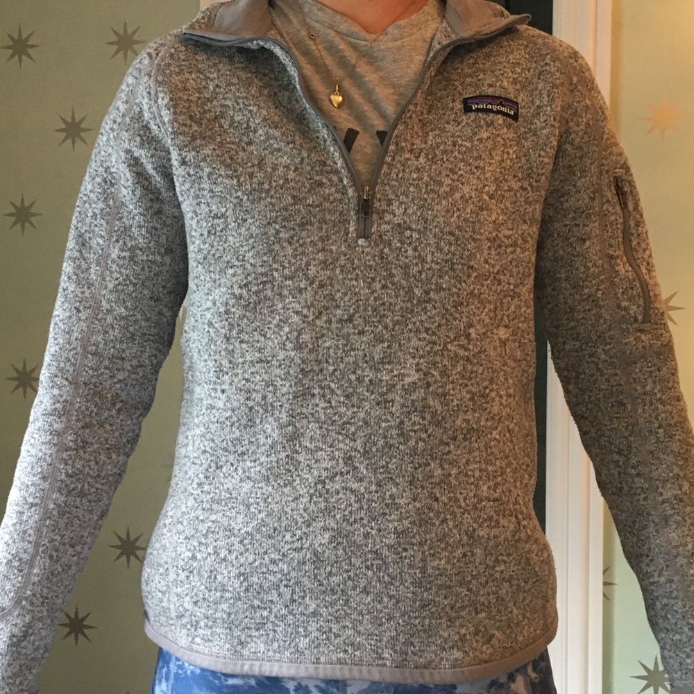 Gray Patagonia Pullover
